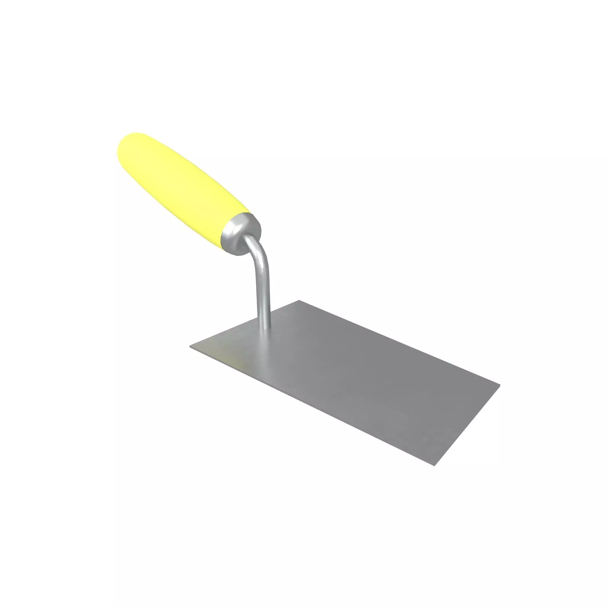 Bucket Trowel v1 004 Low-poly 3D model_0