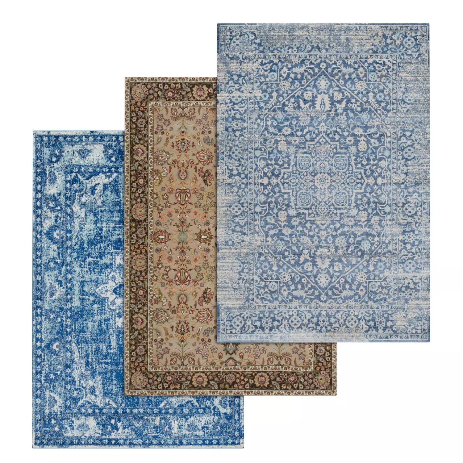 Rug Set 1208 3D model_0