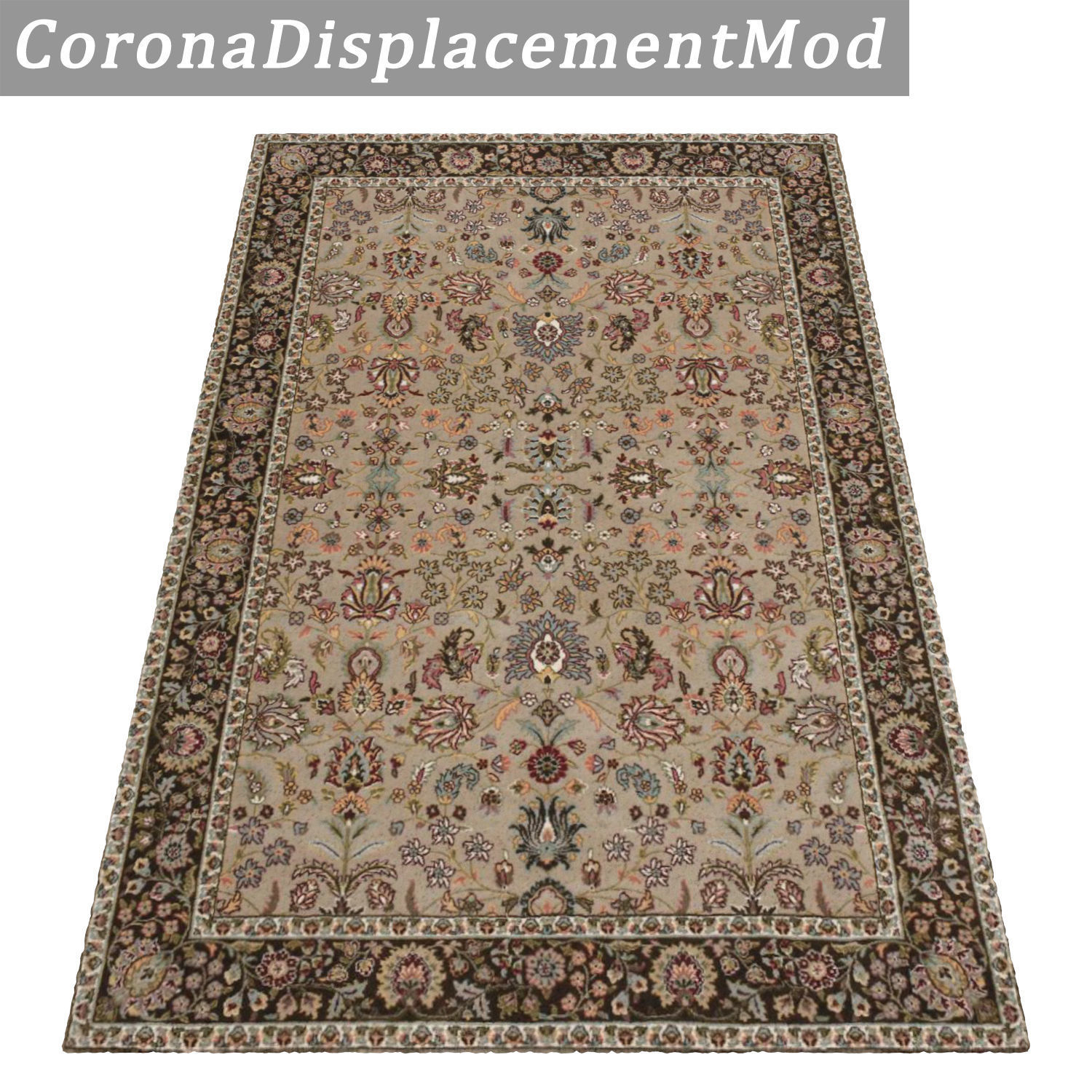 Rug Set 1208 3D model_4