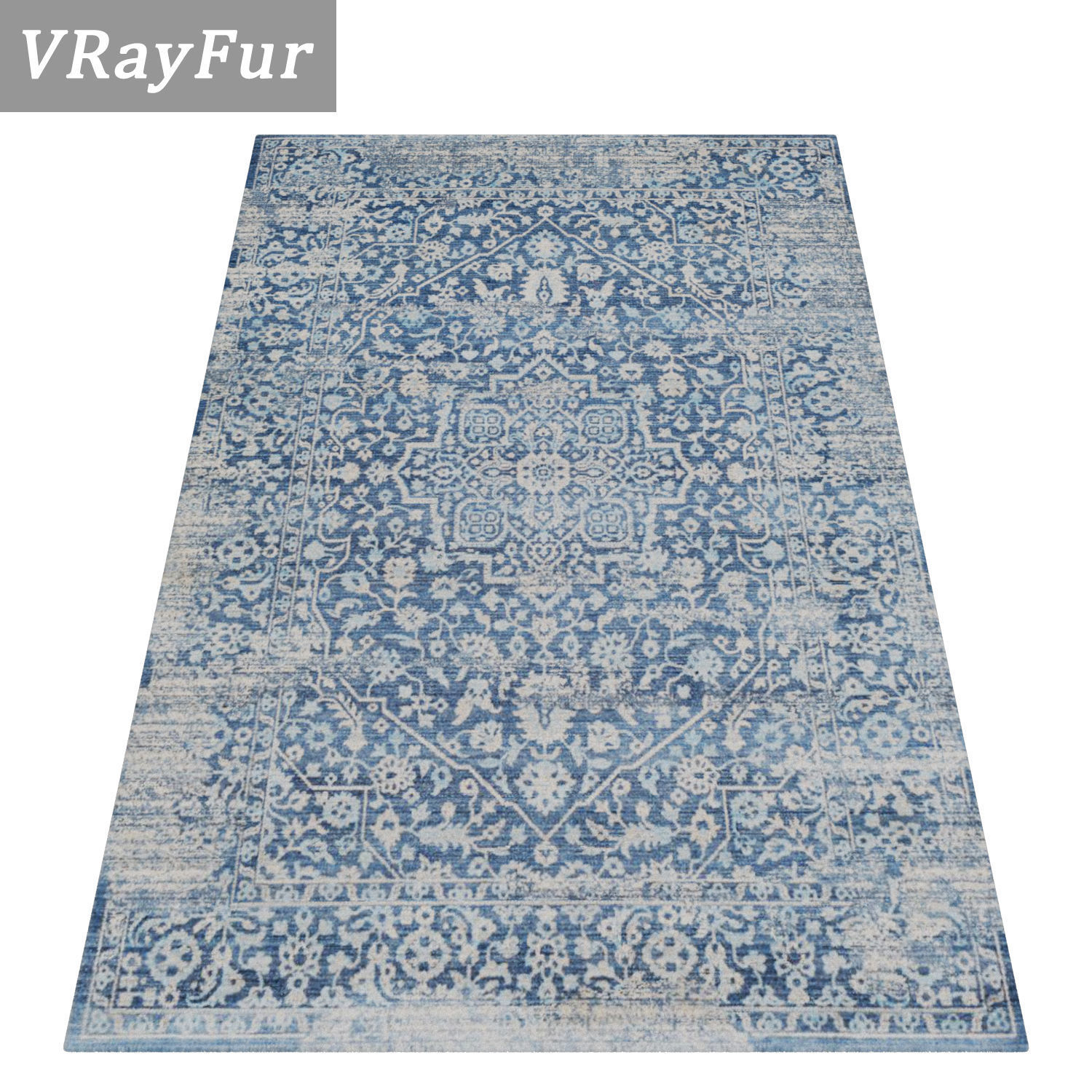 Rug Set 1208 3D model_2