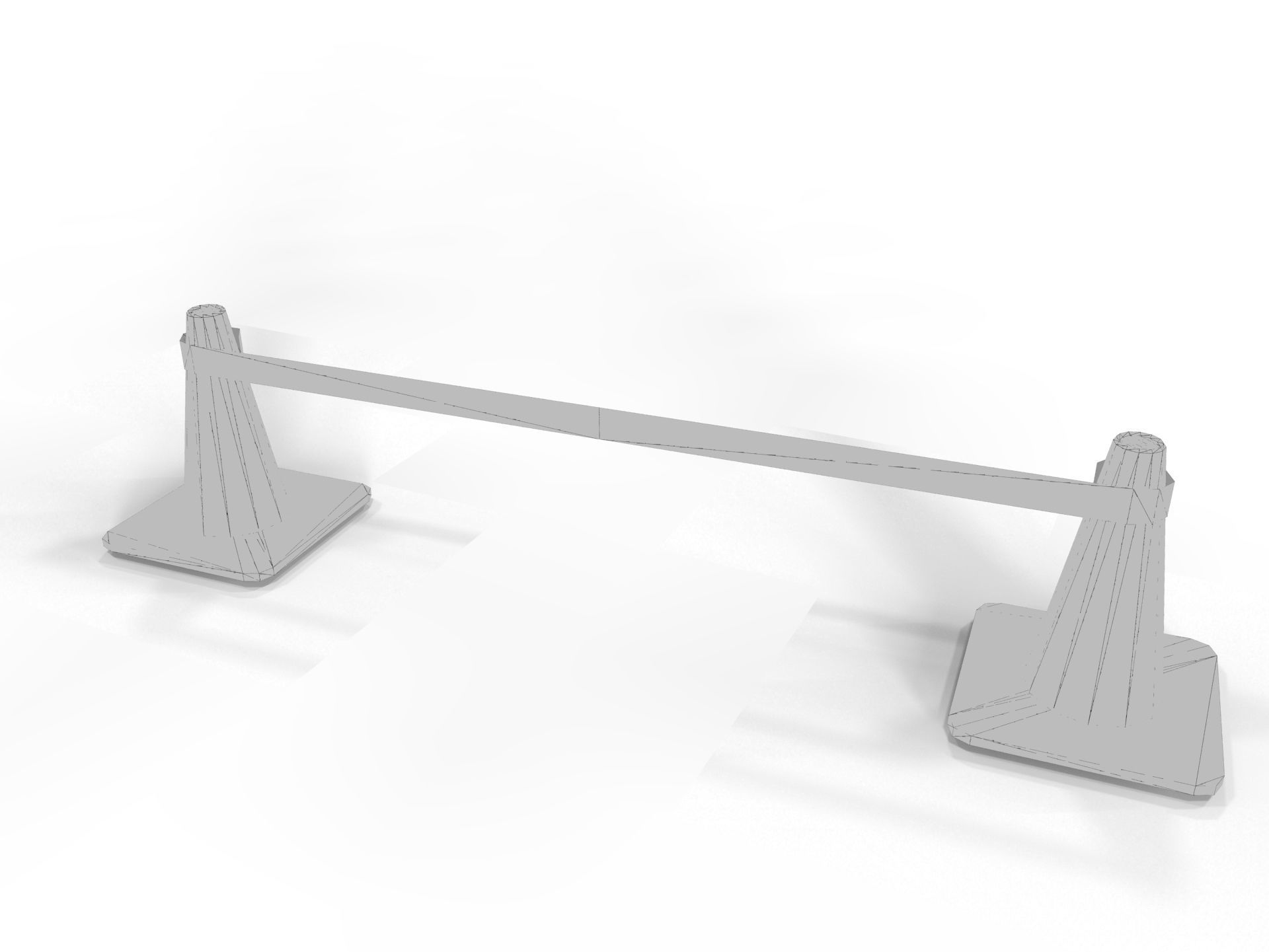 3D City Obstacle  3D model_16