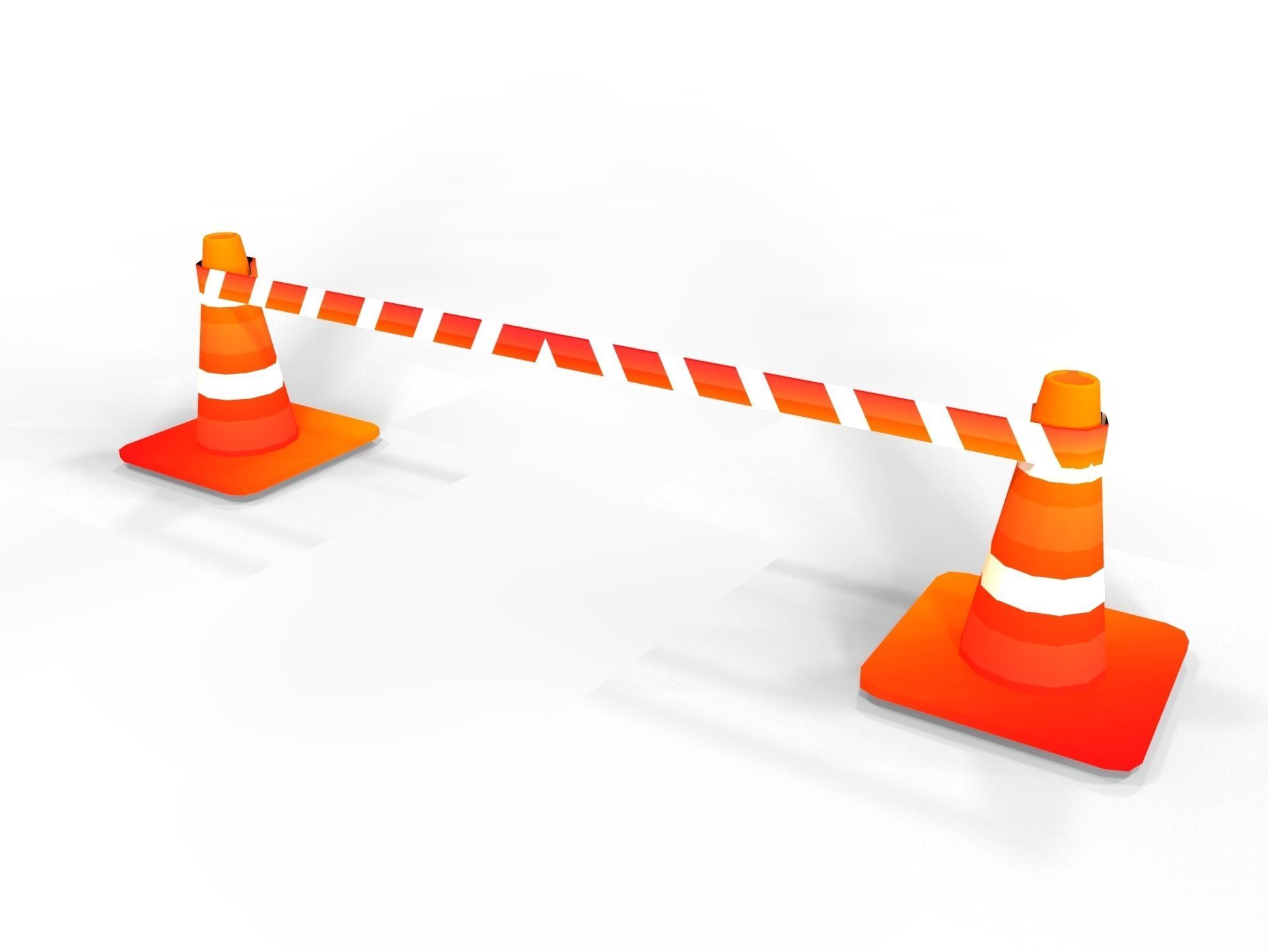 3D City Obstacle  3D model_8