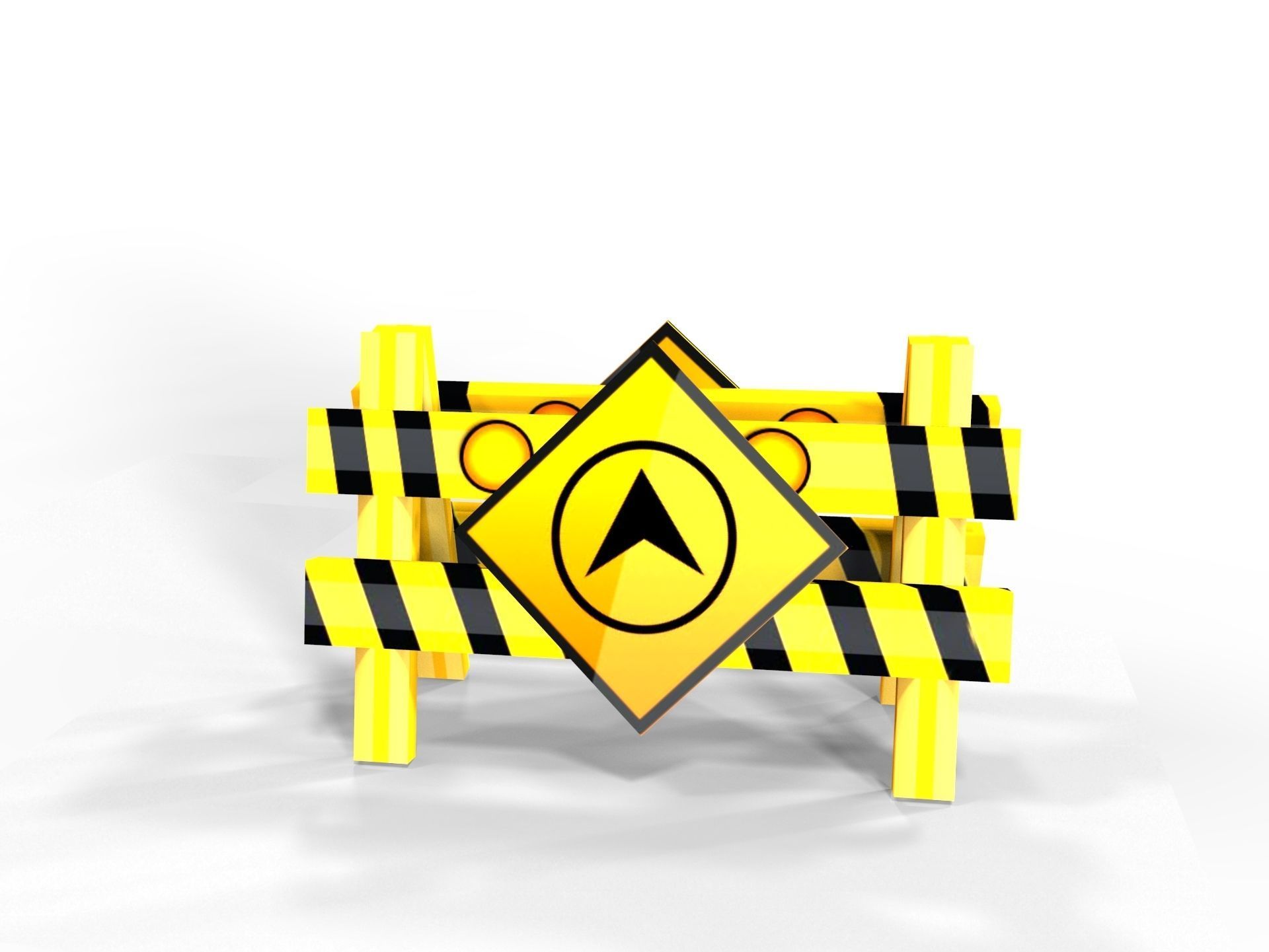 3D City Obstacle  3D model_12