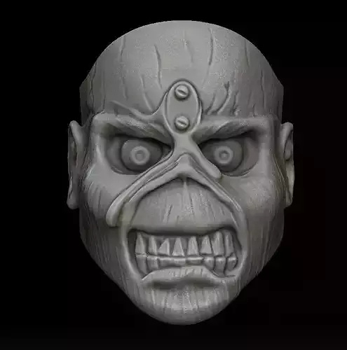 Iron Maiden Eddie ring