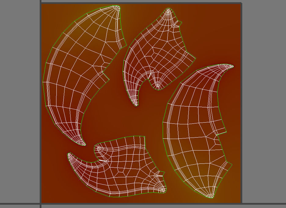 Fire Symbol 3D model_22