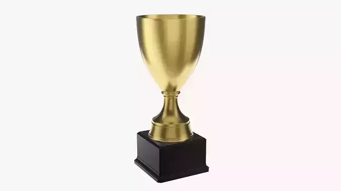 Cup trophy 03 3D model