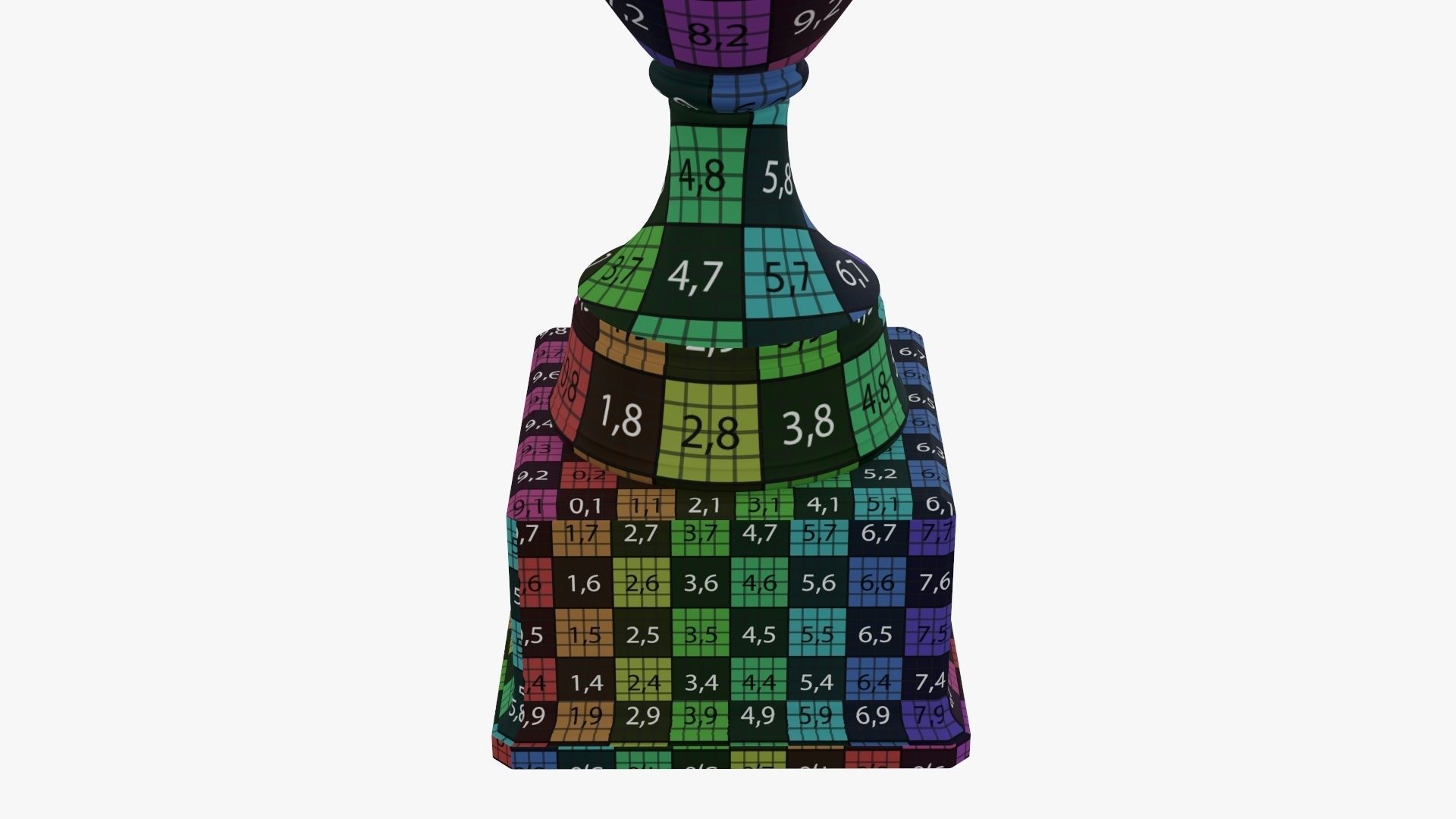 Cup trophy 03 3D model_13