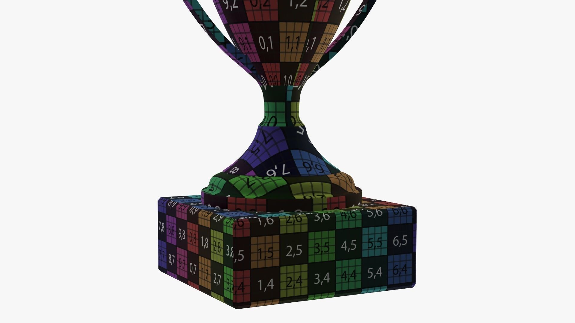 Cup trophy 05 3D model_13