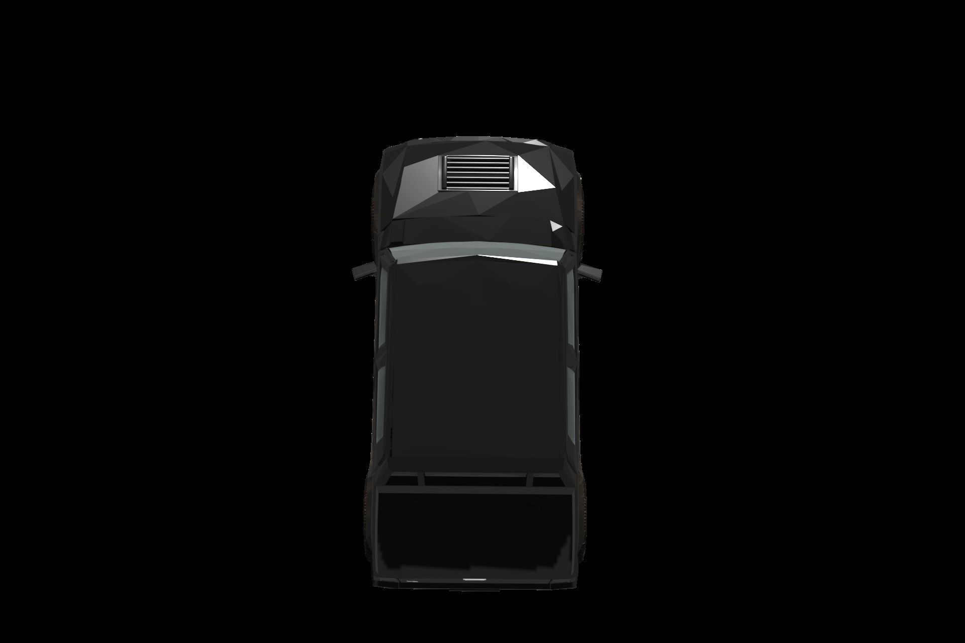 Hummer jeep Low-poly 3D model_10