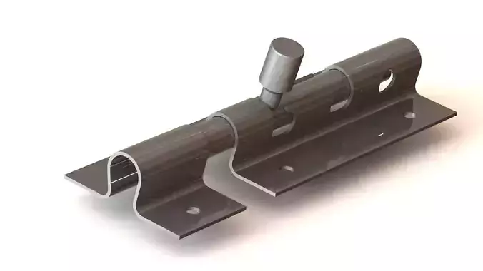 Sliding Lock - SolidWorks  3D model