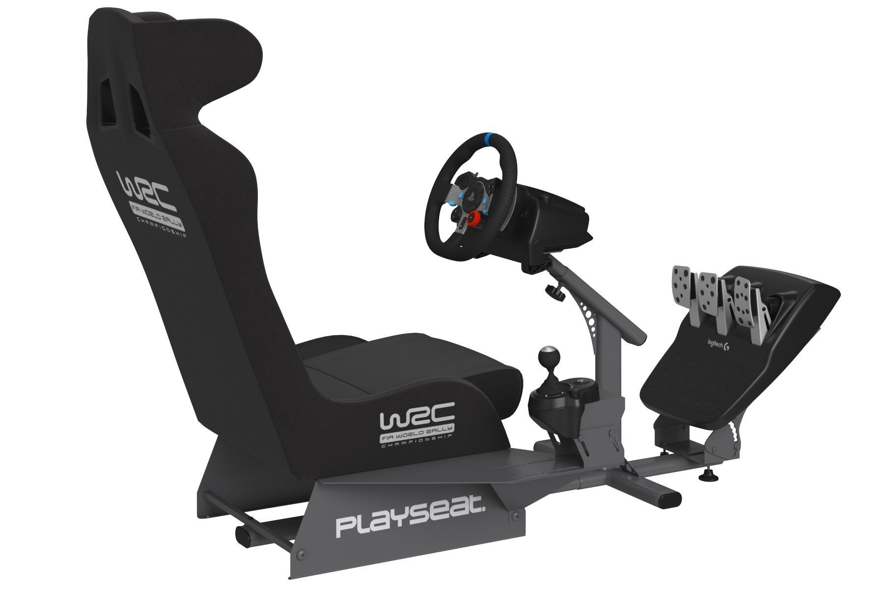 Playseat Evolution Alcantara Pro Racing Simulator Seat 3D Model 3D model_1