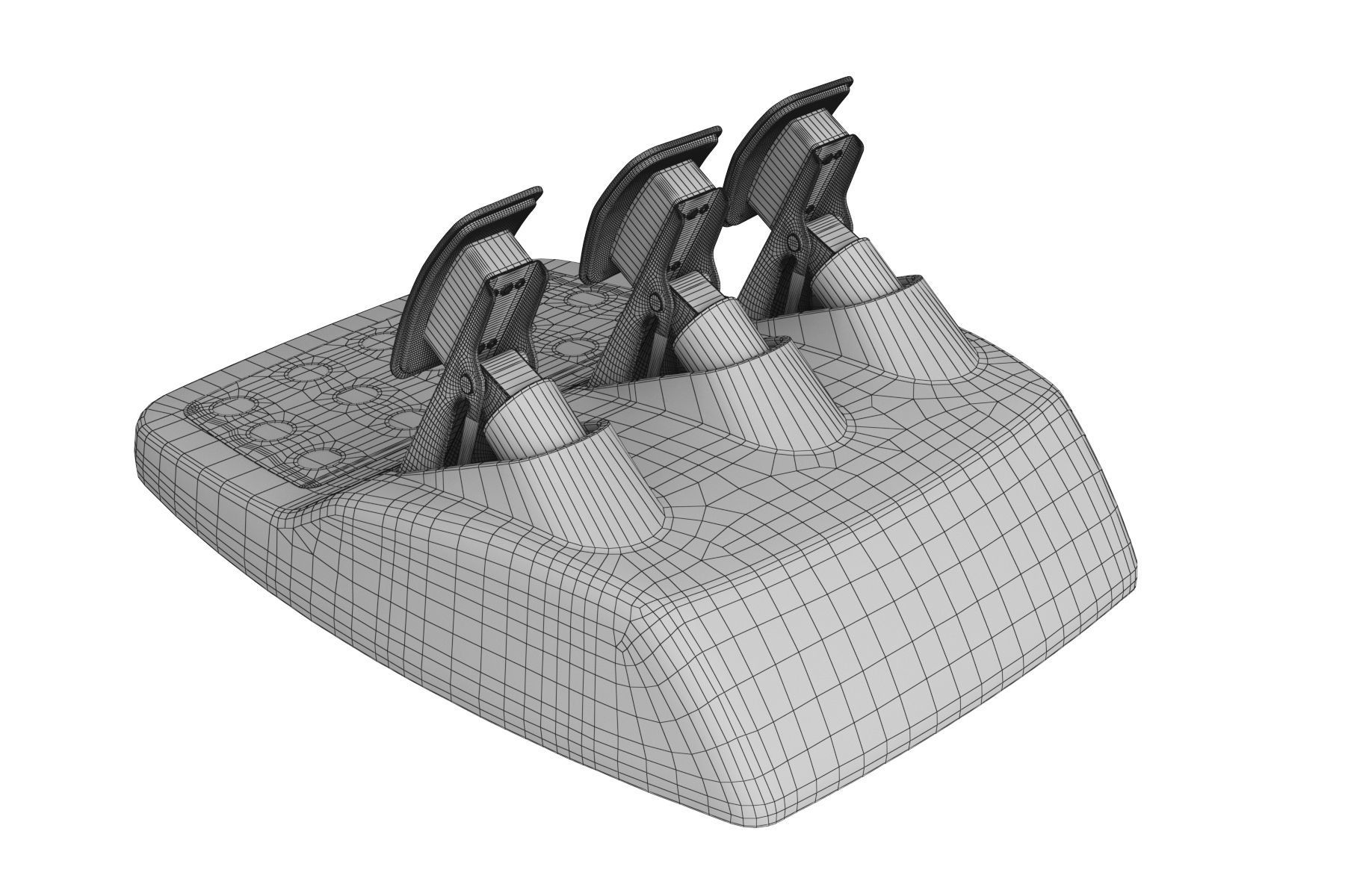 Playseat Evolution Alcantara Pro Racing Simulator Seat 3D Model 3D model_29