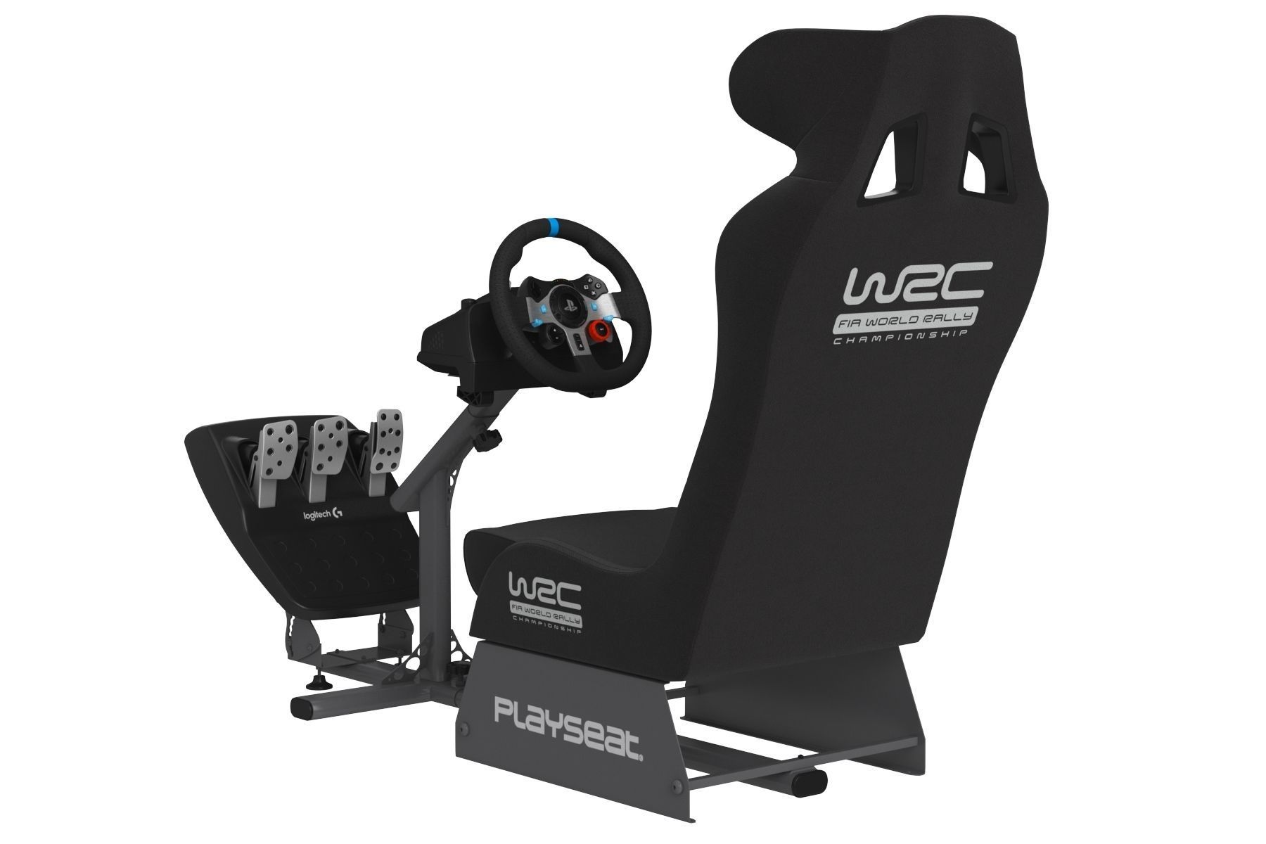 Playseat Evolution Alcantara Pro Racing Simulator Seat 3D Model 3D model_2