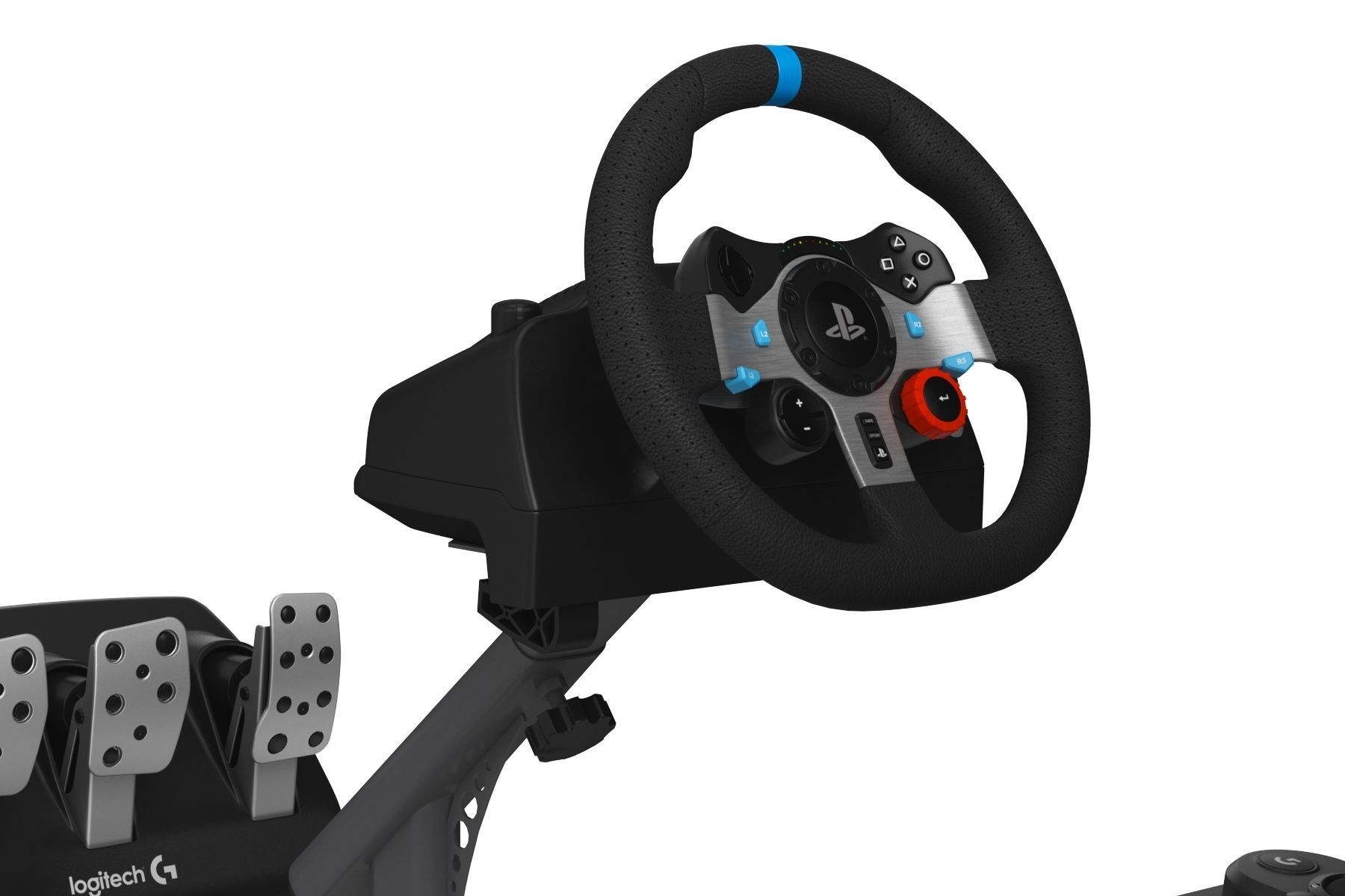 Playseat Evolution Alcantara Pro Racing Simulator Seat 3D Model 3D model_4