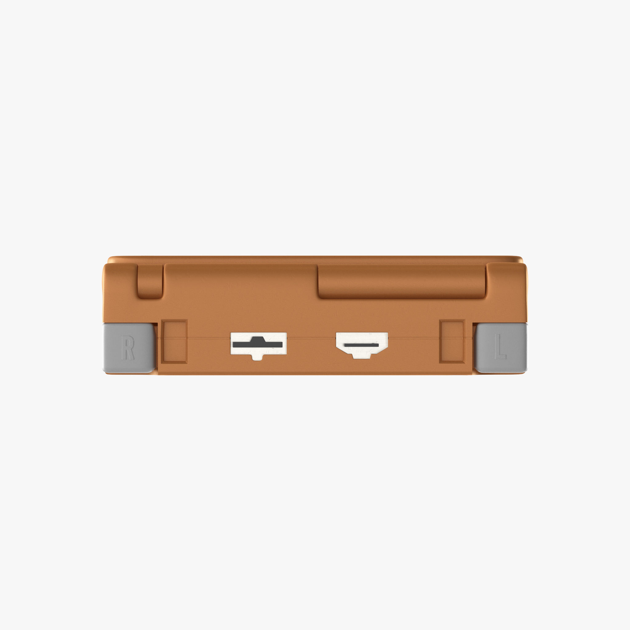 Game Boy Advance SP orange 3D model_18
