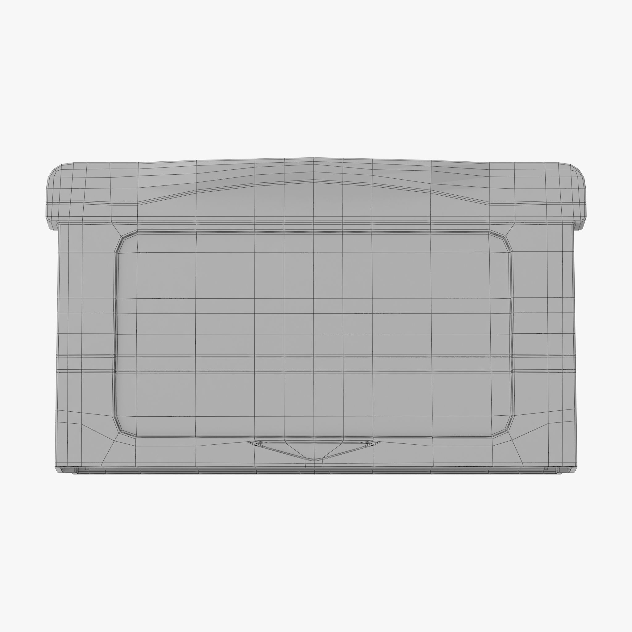 Game Boy Advance SP orange 3D model_39
