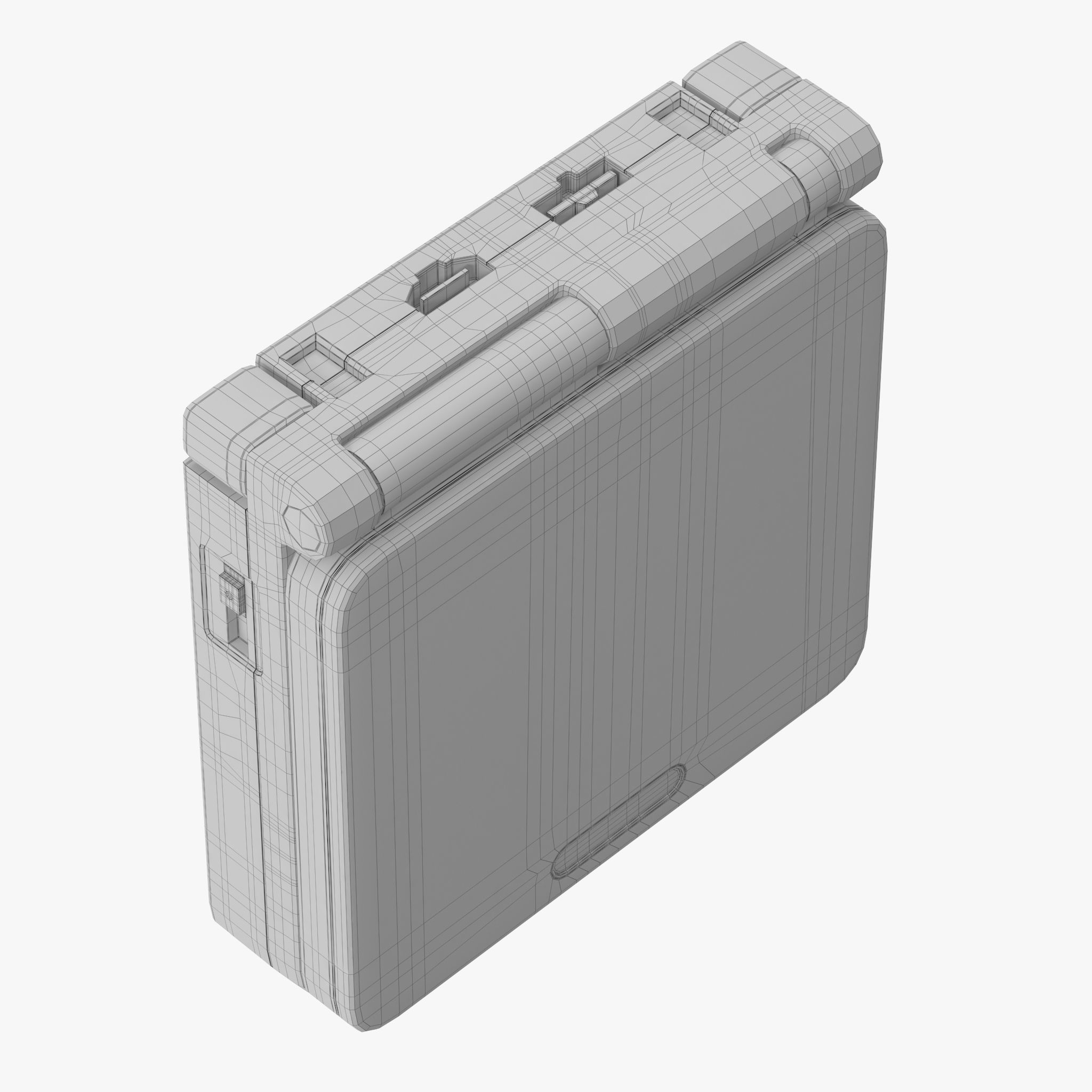 Game Boy Advance SP orange 3D model_33