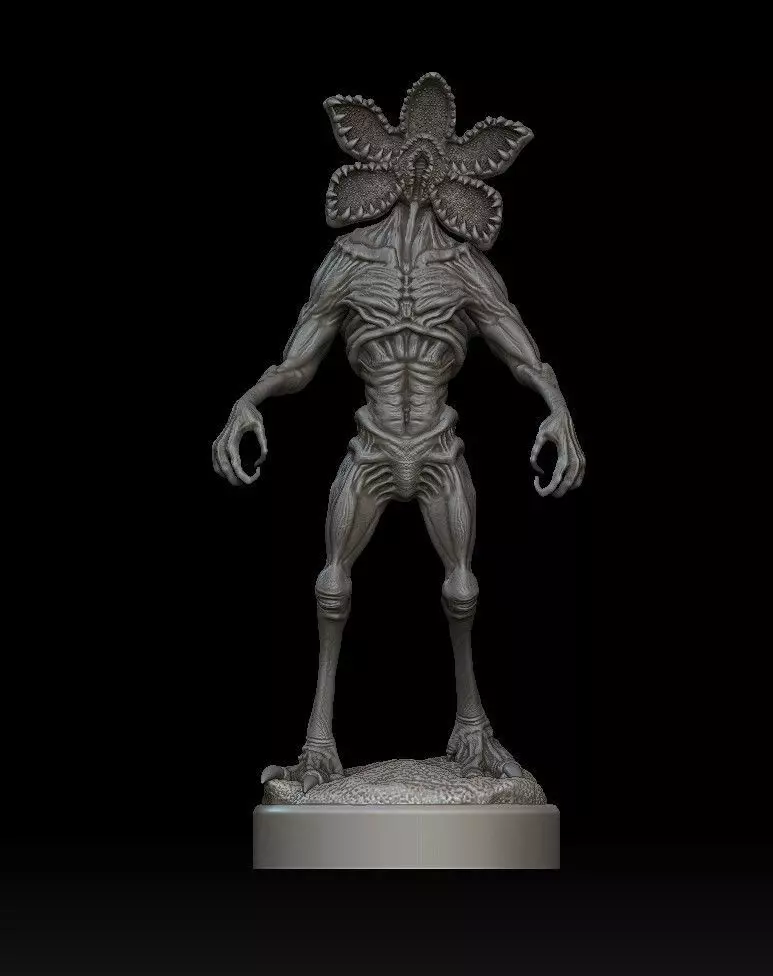 Demogorgon statue Stranger Things Series 3D print model_0