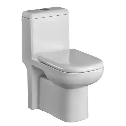 One piece EWC toilet 3D model Modeled in 3ds max 