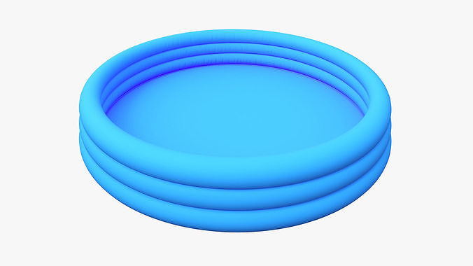  Outdoor Kids Inflatable Swimming Pool 3D model