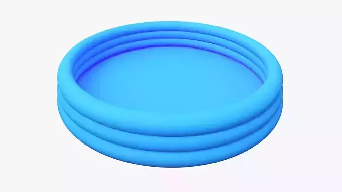  Outdoor Kids Inflatable Swimming Pool 3D model