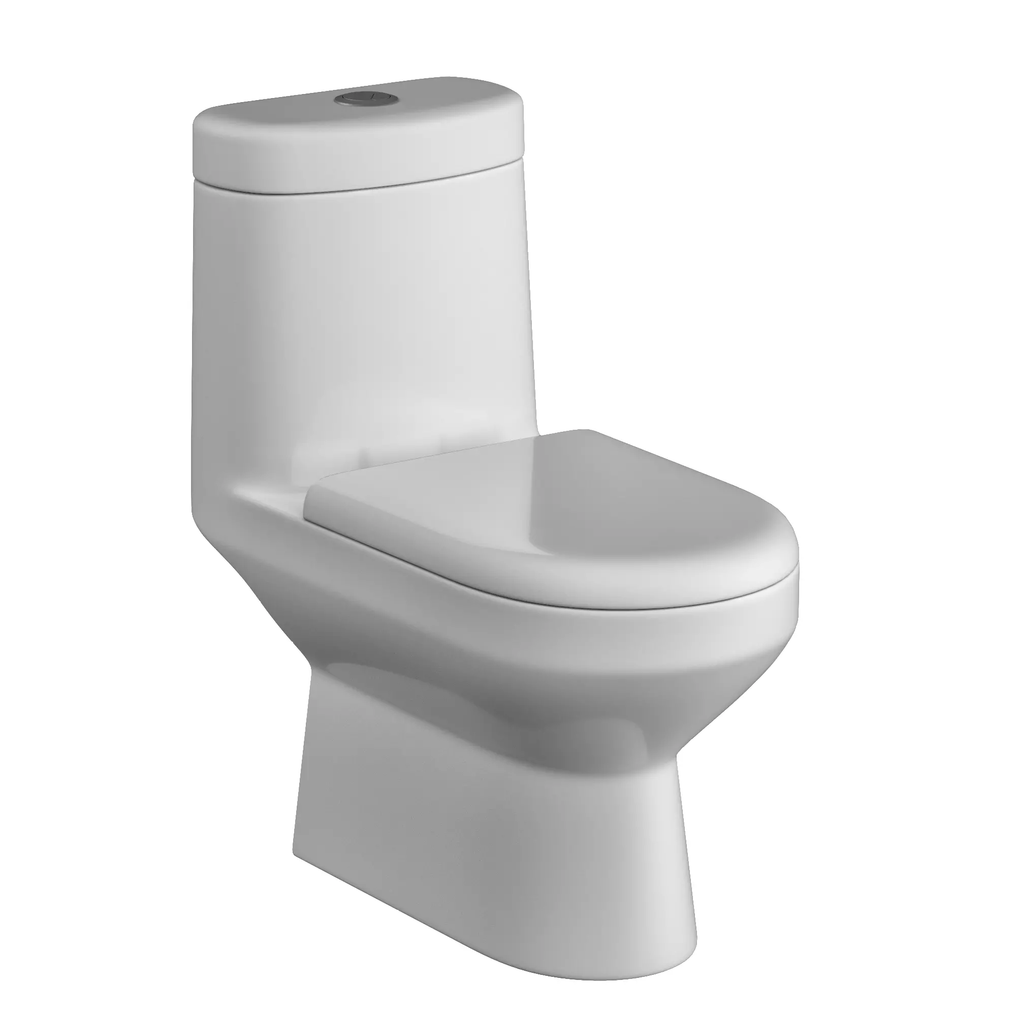One piece EWC toilet 3D model Modeled in 3ds max 3D model_0