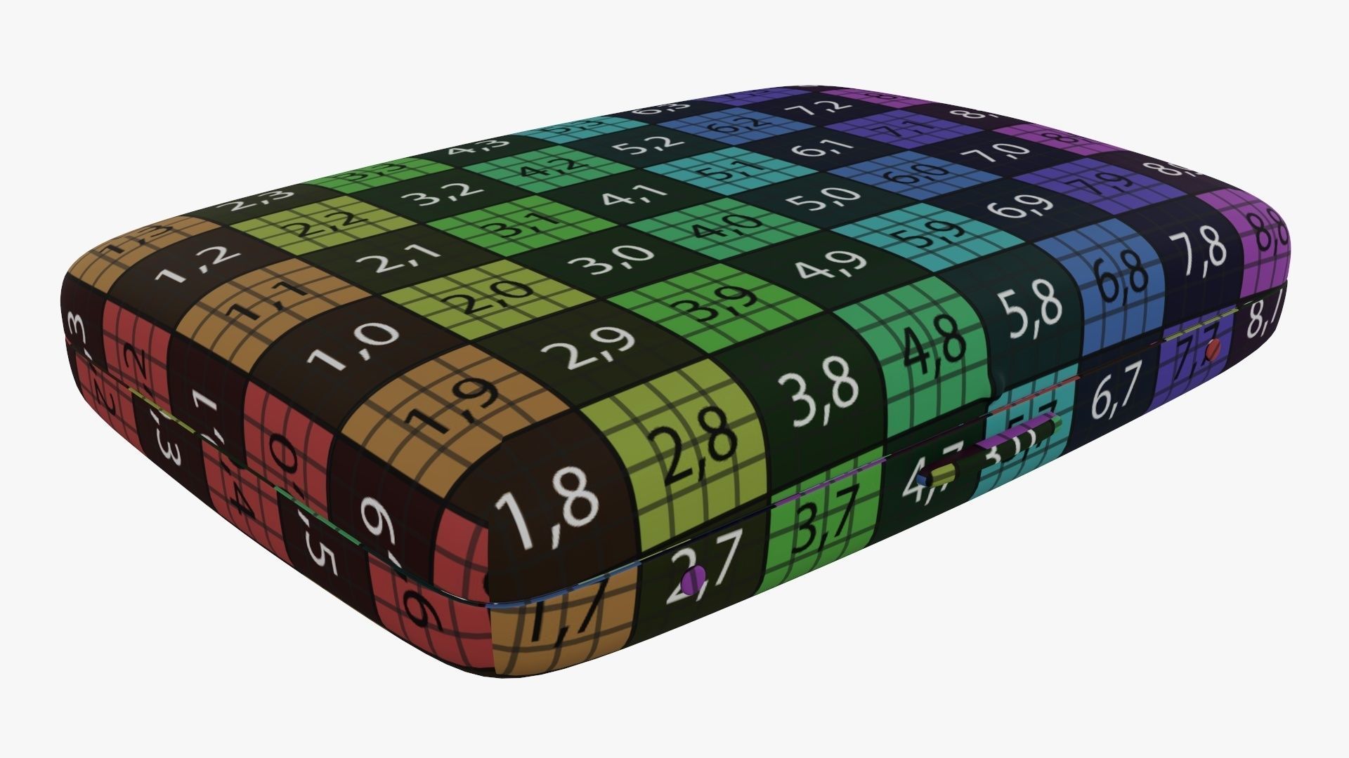 Cigarette metal case box 01 closed 3D model_13