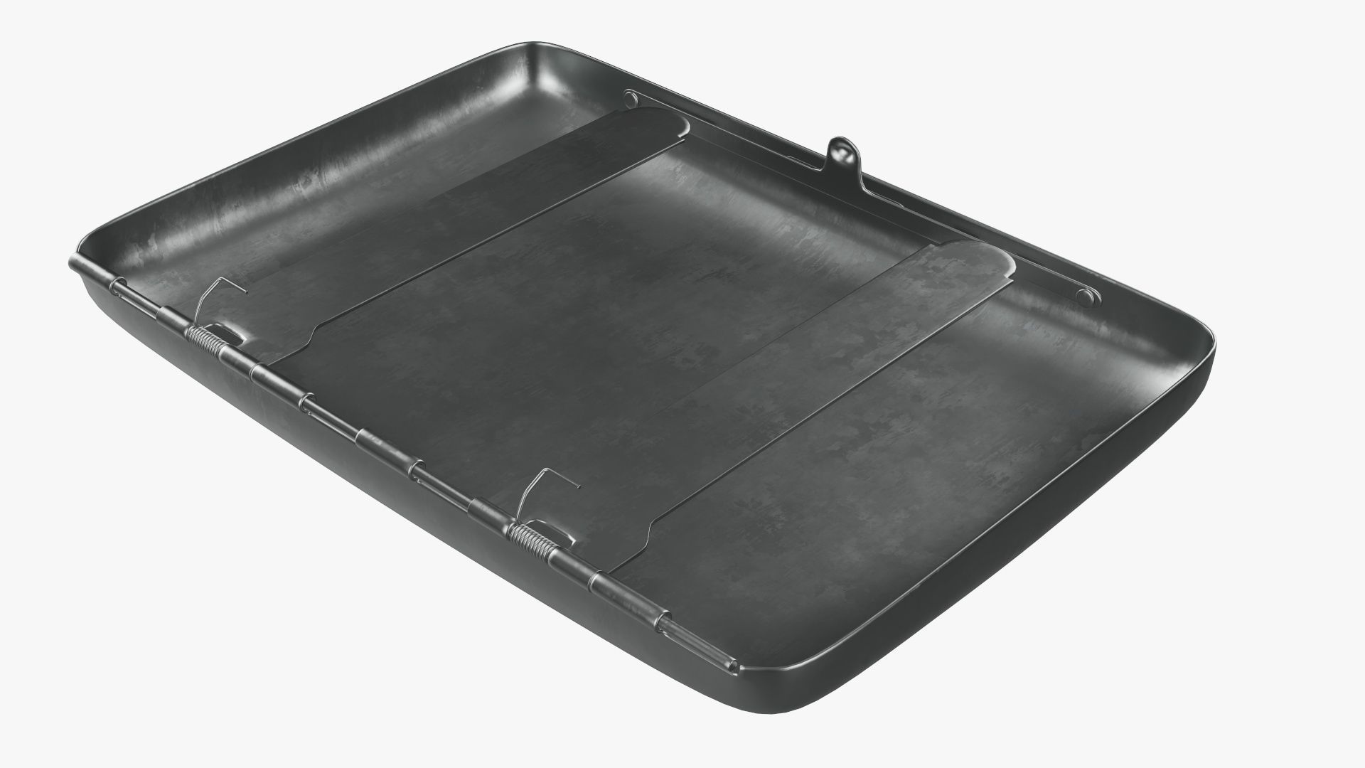 Cigarette metal case box 01 closed 3D model_7