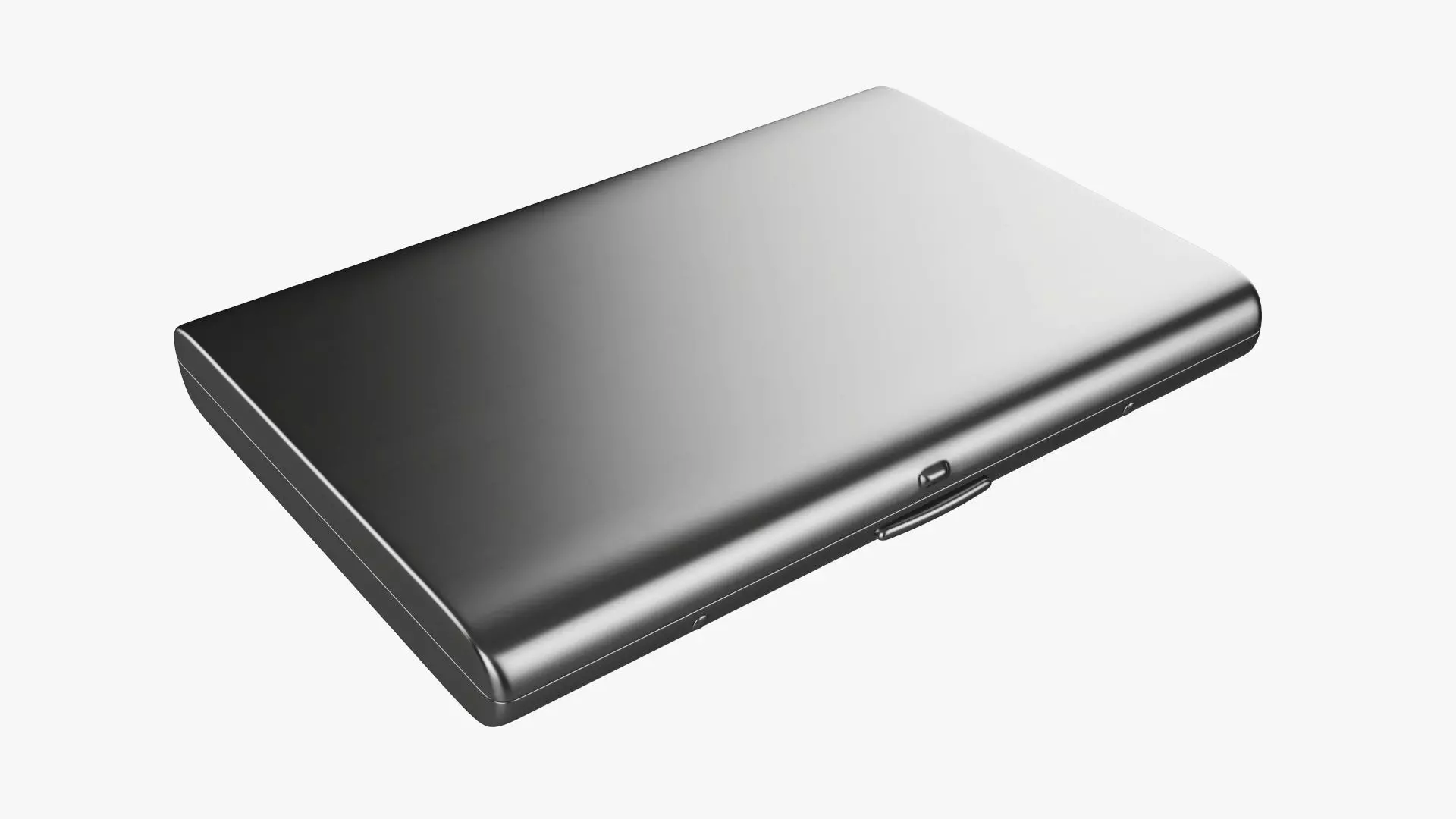 Cigarette metal case box 02 closed 3D model_0