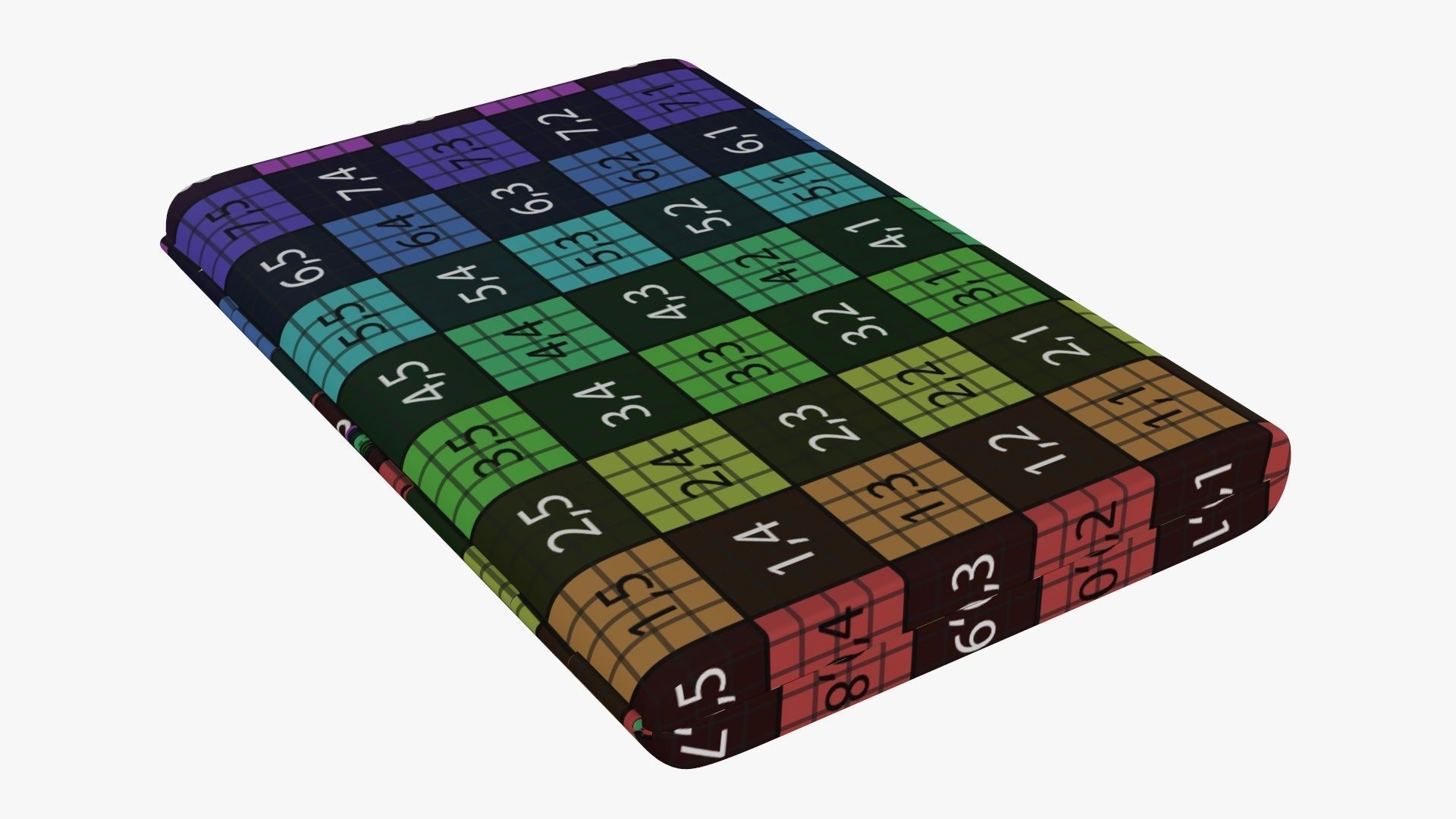 Cigarette metal case box 02 closed 3D model_14