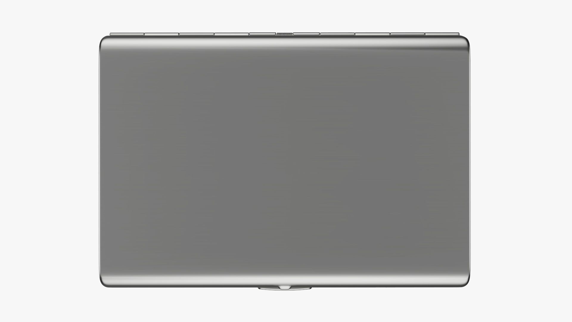 Cigarette metal case box 02 closed 3D model_5