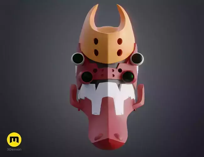 Eva 02 Helmet from Neon Genesis Evangelion