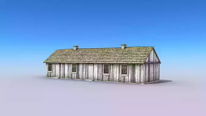 Big Wooden Barracks