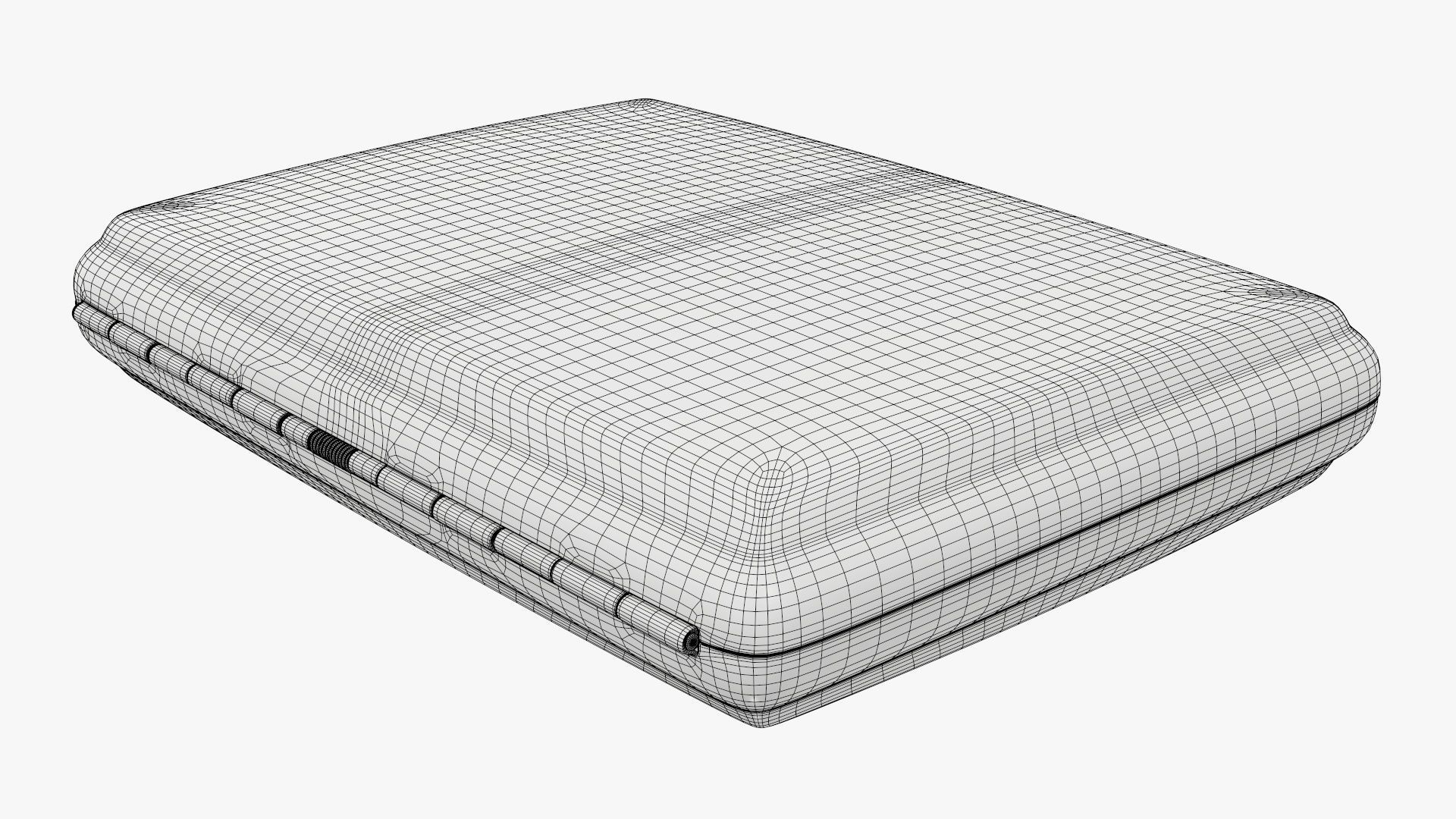 Cigarette metal case box 04 closed 3D model_8