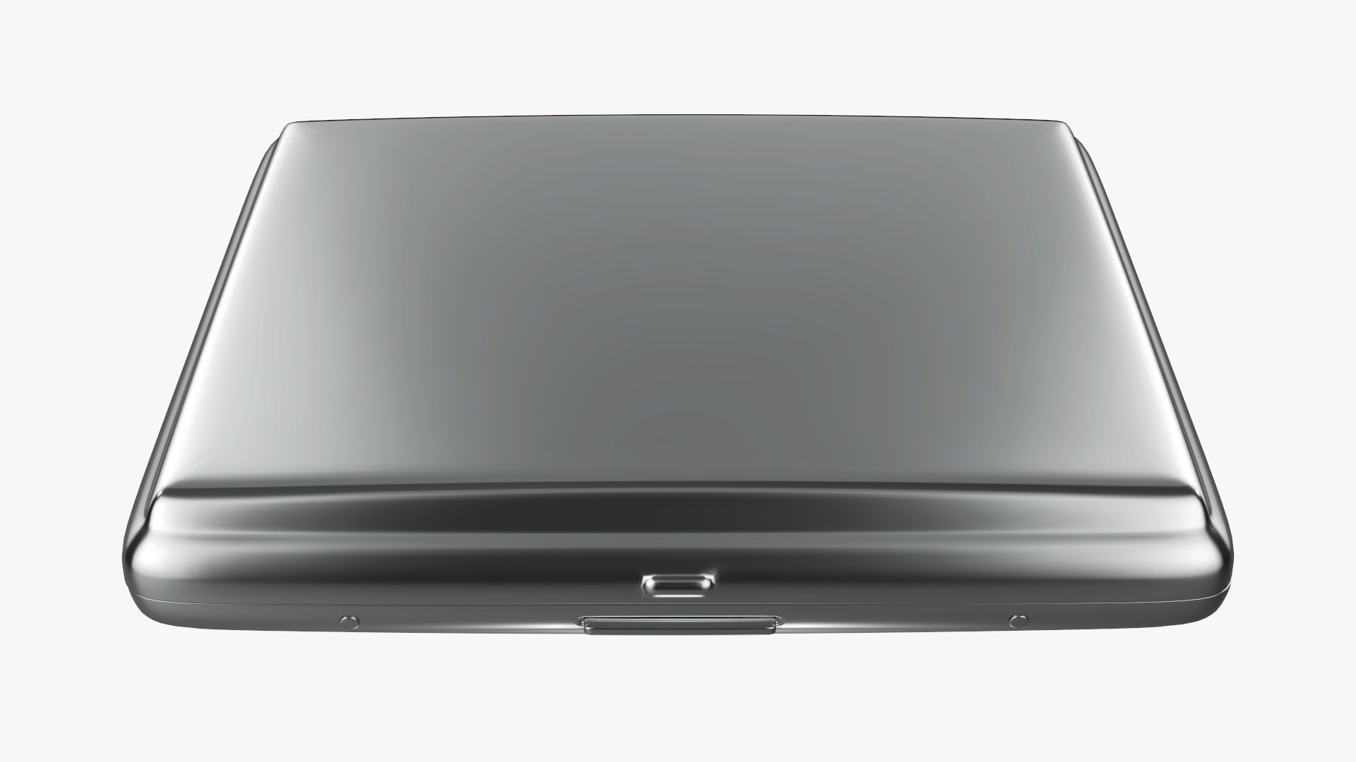 Cigarette metal case box 04 closed 3D model_2