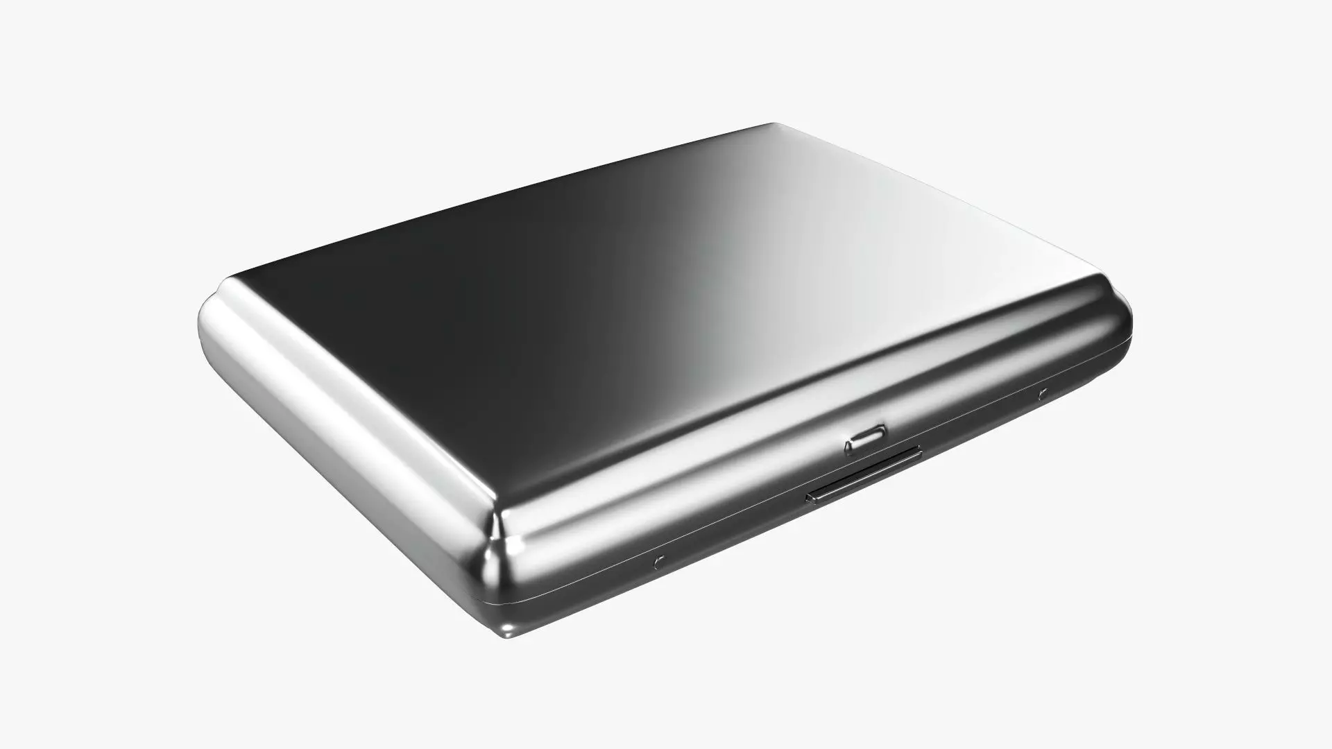 Cigarette metal case box 04 closed 3D model_0