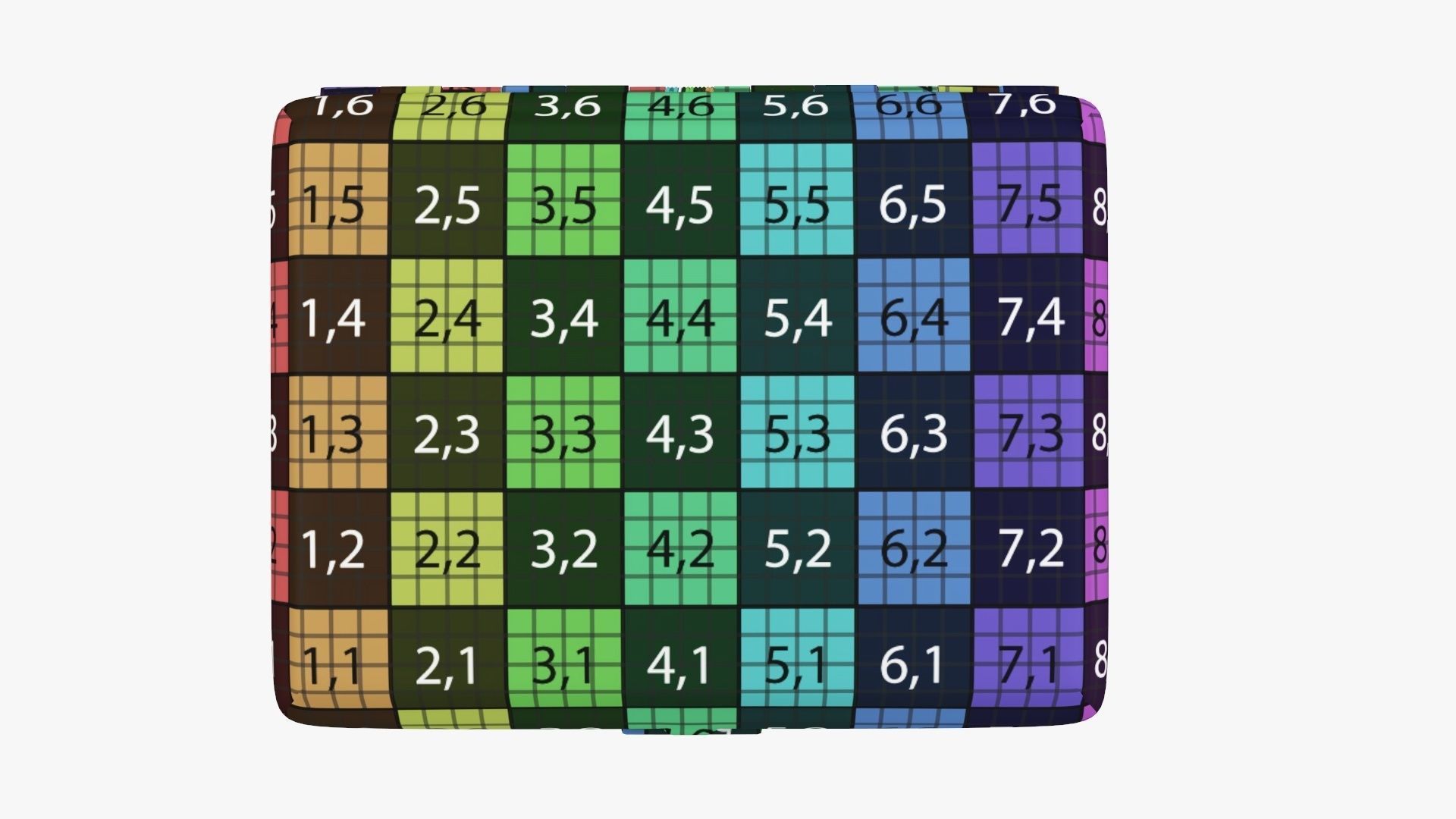 Cigarette metal case box 04 closed 3D model_14