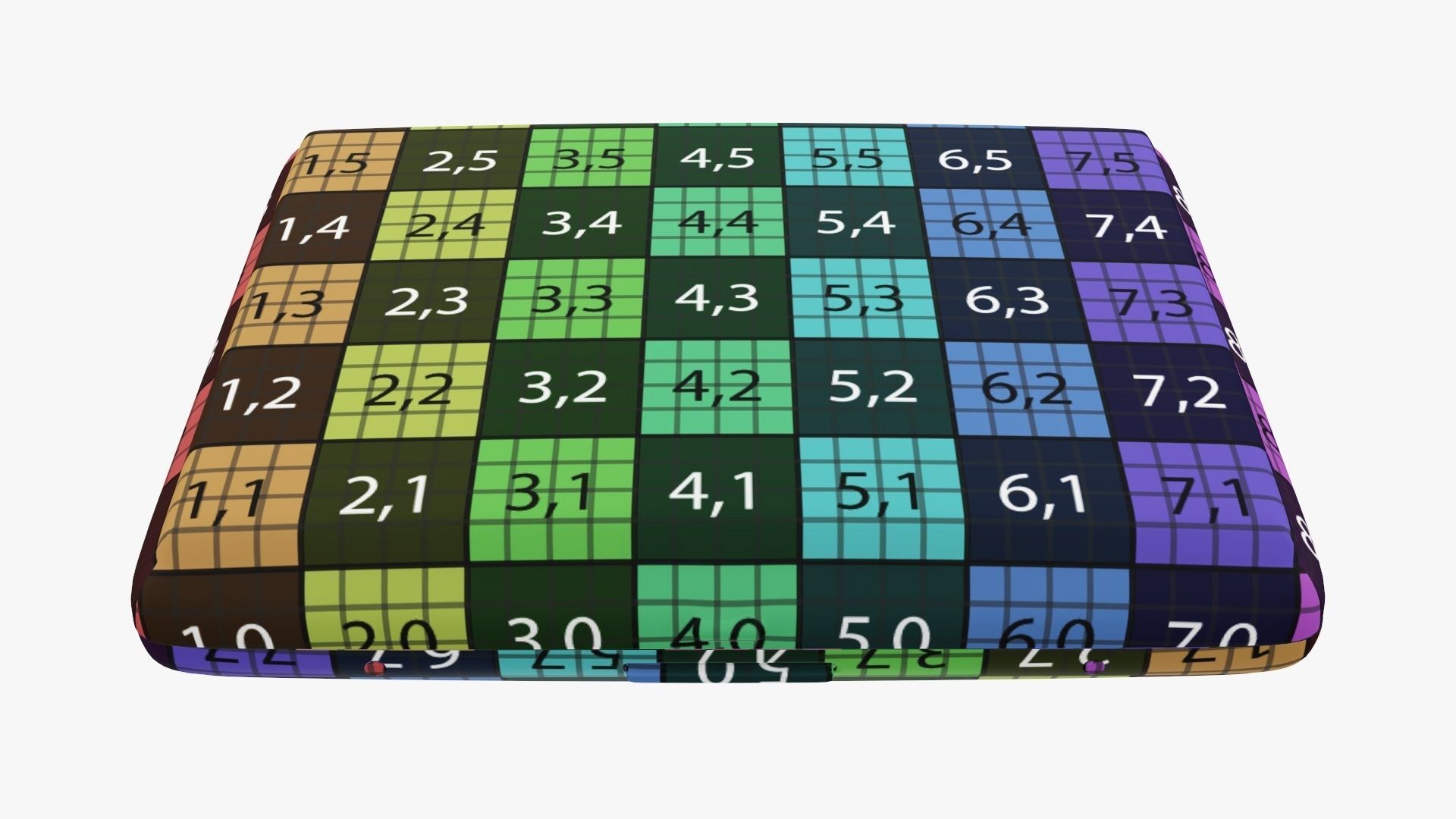 Cigarette metal case box 04 closed 3D model_12