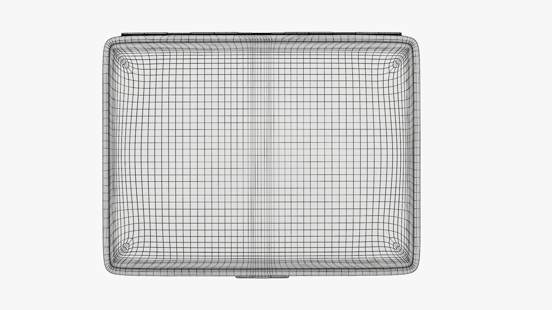 Cigarette metal case box 04 closed 3D model_9