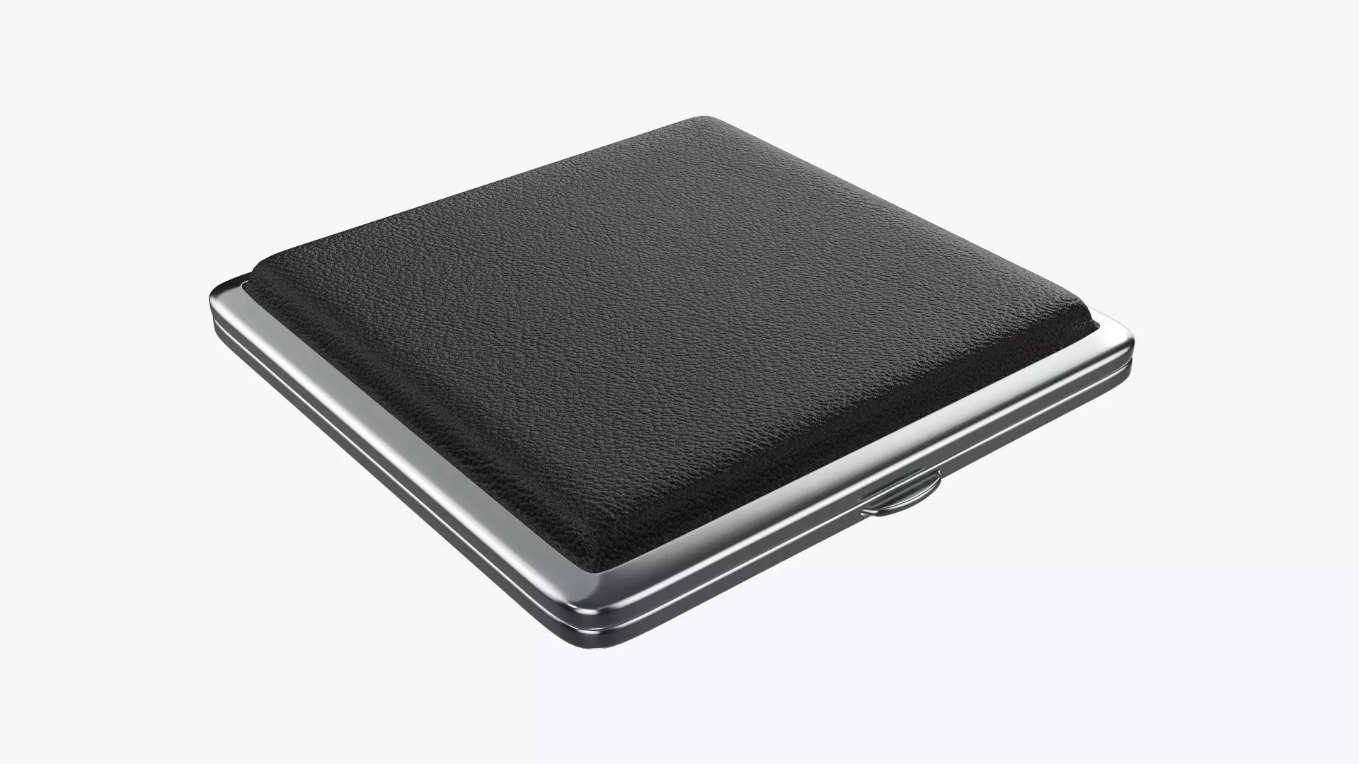 Cigarette metal case box 05 closed 3D model_0