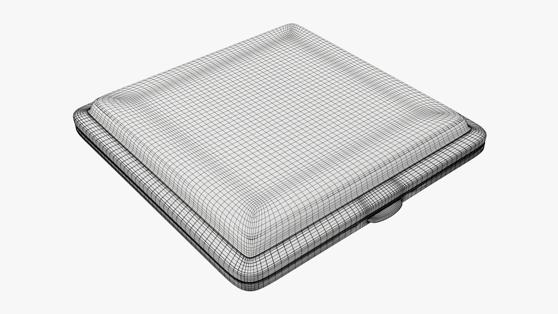 Cigarette metal case box 05 closed 3D model_11