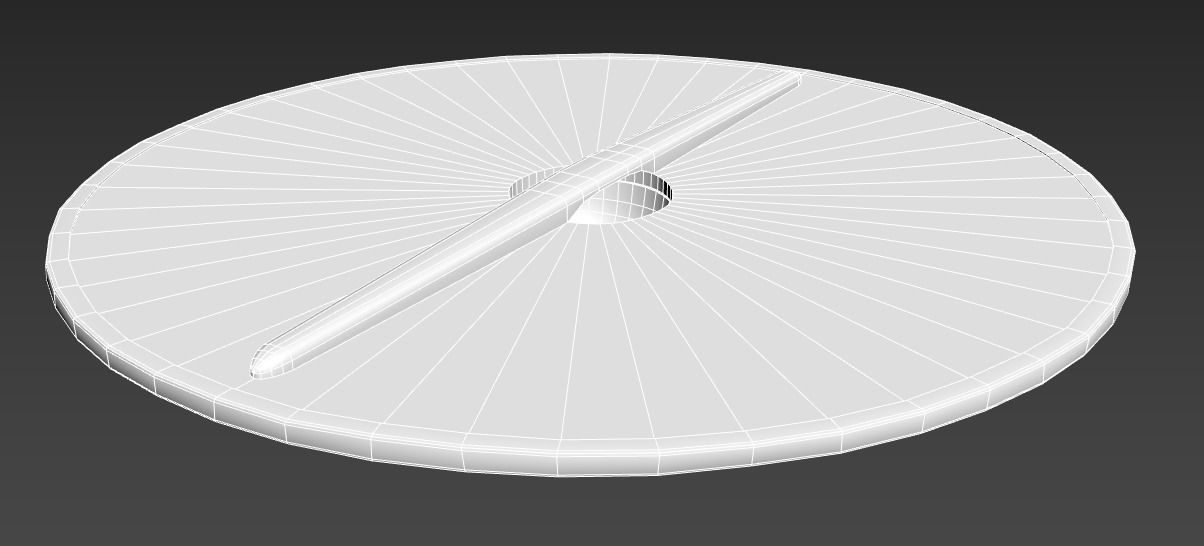 Viking Anglo Saxon Shield - 2 Variations Low-poly 3D model_4