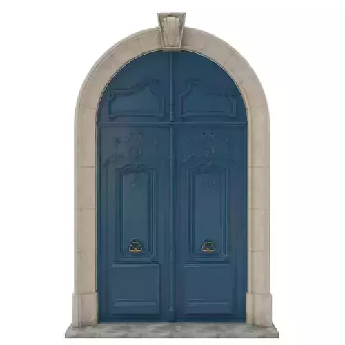 Entrance classic door 24