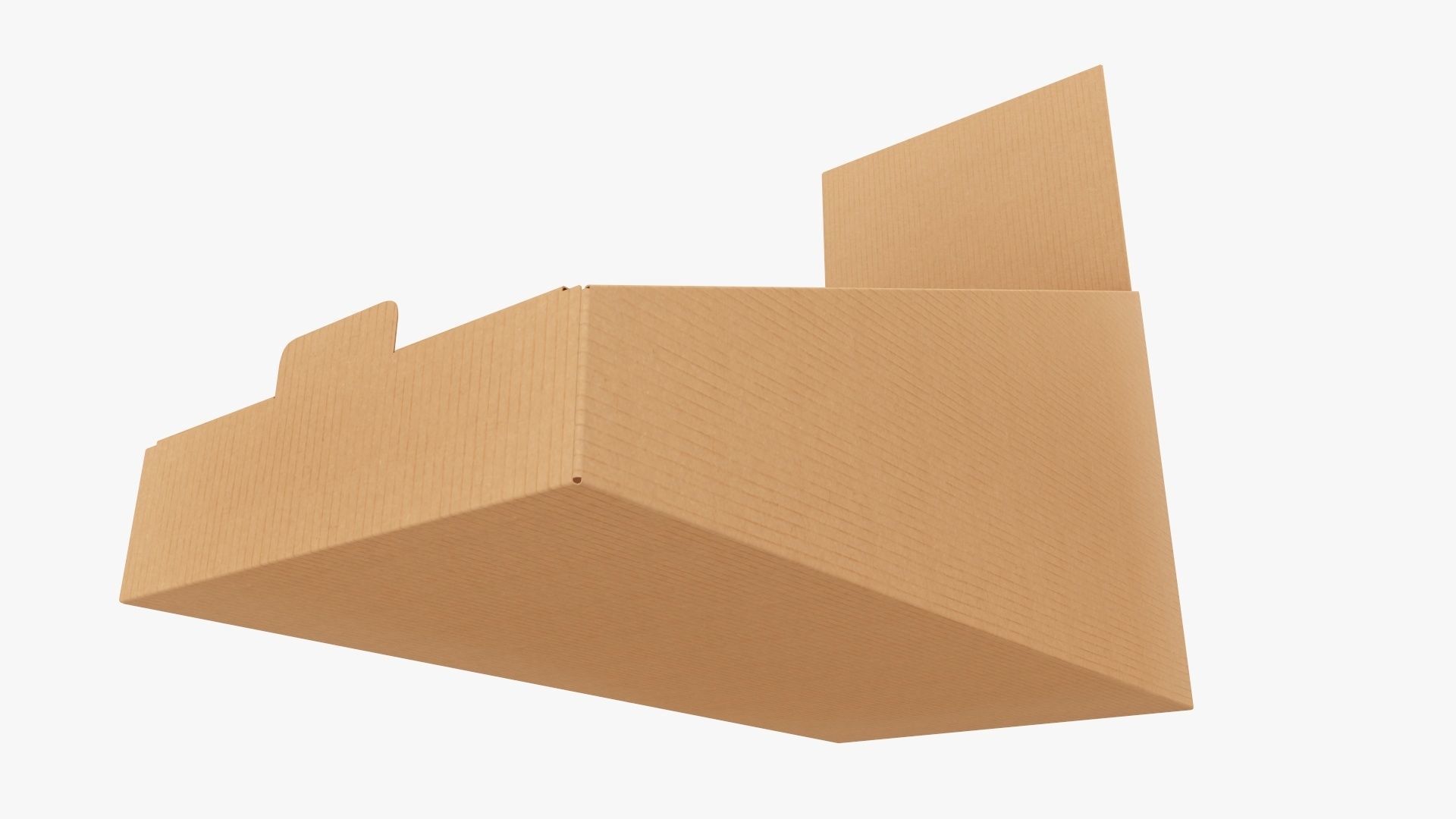 Product display stand cardboard 01 3D model_3