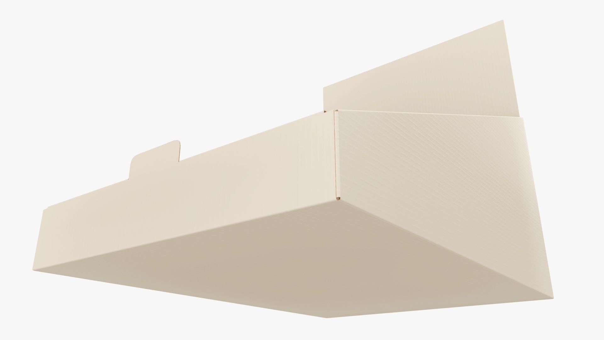 Product display stand cardboard 02 3D model_3