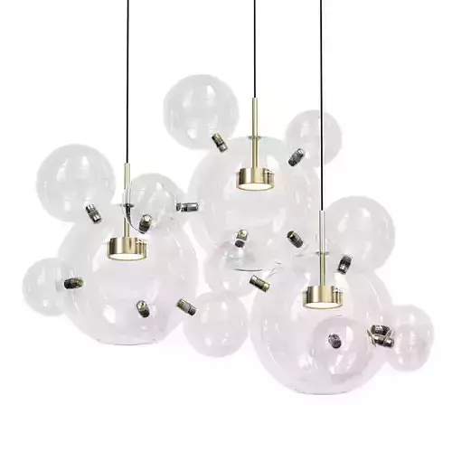 candela bubbles pendant light