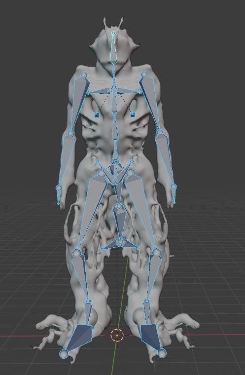 Spooky Cheap Tree Beast Low-poly 3D model_22