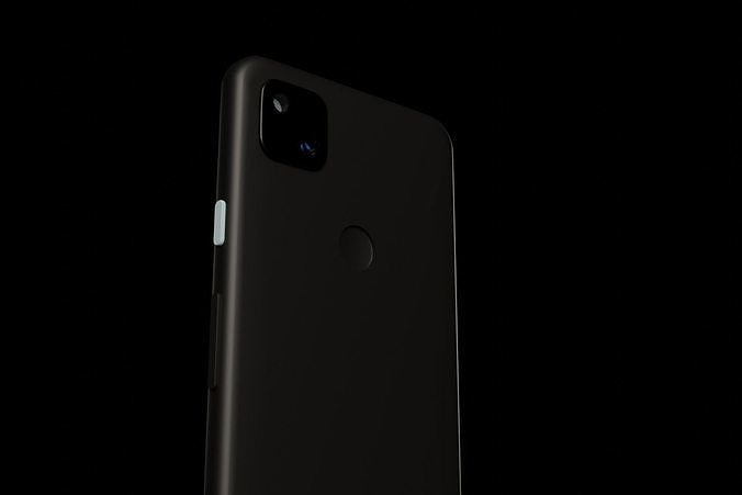 Google Pixel 4A - Low Poly 3d Model Free 3D model