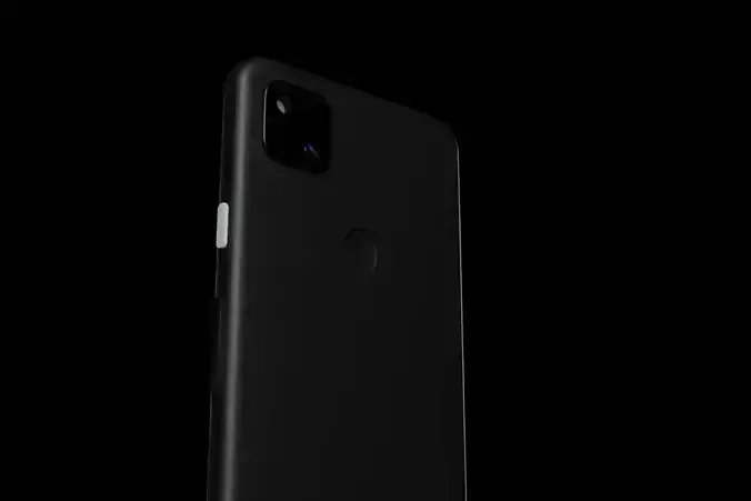 Google Pixel 4A - Low Poly 3d Model