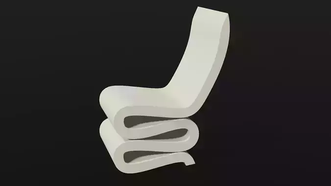 3D model chair